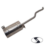 Series Exhaust Stainless Steel Silencer SWB/LWB (1954-84) Left Hand Drive