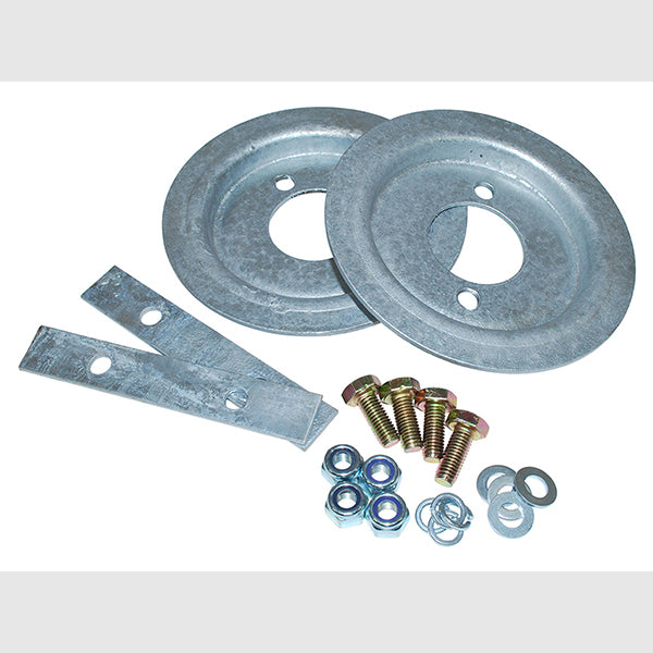 DA1215-2 - Galvanised Rear Coil Spring Seat Kit for Range Rover Classic