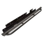 DA1313T - Rock & Tree Sliders (Pair) For Discovery 2 ? Black Powder-Coated