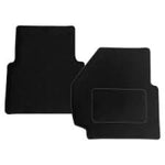 DA3986BLACK - Front Carpet Mat Set for Defender Puma 2.2
