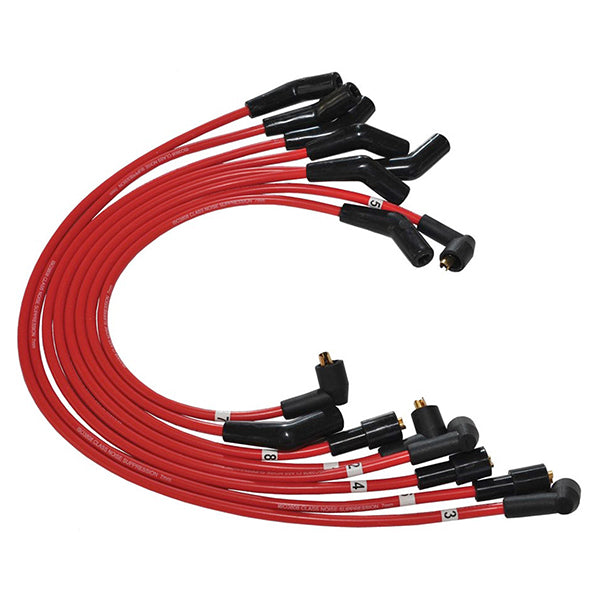 DA4102RED - Defender & Range Rover P38 Ignition Lead Set Red