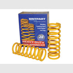DA4205-3 - Range Rover Classic Britpart Yellow Rear Coil Springs Plus 50mm Heavy Load