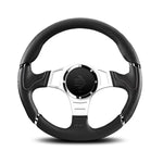 LAND ROVER DEFENDER MOMO MILLENIUM SPORT STEERING WHEEL - GREY