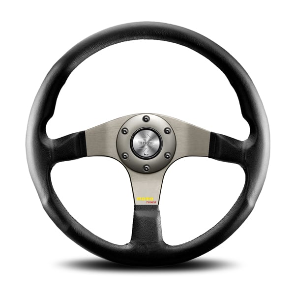 LAND ROVER DEFENDER MOMO TUNER STEERING WHEEL - SILVER