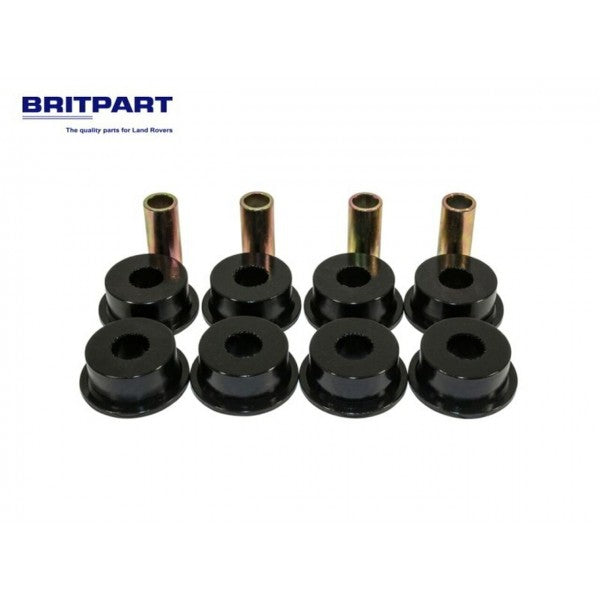 NTC6860PY - Polyurethane Front Radius Arm to Axle Bush Set Black for Discovery 1 & Range Rover