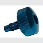 PYP10008BLUE-1 - Top Coolant Hose Bleed Screw Blue Aluminium for Discovery 2 Td5
