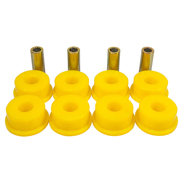 RBX101680YELLOW - Set of Four Replacement Yellow Polyurethane Front Radius Arm Bushes for Discovery 2