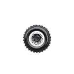 TF112 - Black modular 7x16 steel wheel for DEF/D1/RRC