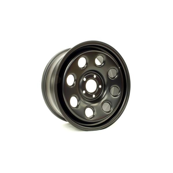 TF152 - Black modular 18x8 steel wheel for D3/D4/RRS/L322 with nuts