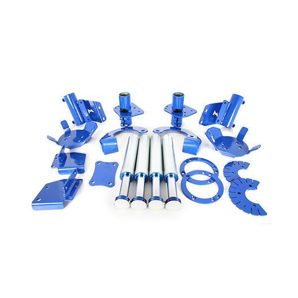 TF241 - 4" travel hydraulic bump stops Inc. front & rear mounting kits 90/D1/RRC