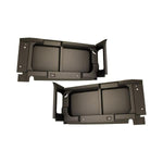 TF2733 - Black interior rear side panels without window cut outs Defender 90