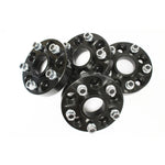 TF302B - 30mm black alloy wheel spacer set for Discovery 2