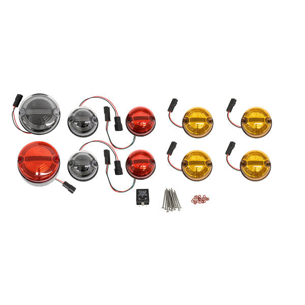 73Mm Coloured Halo & Bar Led Light Kit