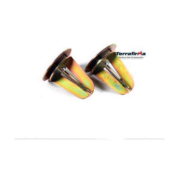 TF510 - Pair of rear coil spring dislocation cones for DEF/D1/RRC