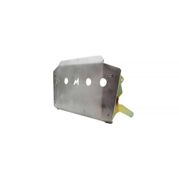 TF895WB - Alloy steering guard for Discovery 2 with a winch bumper