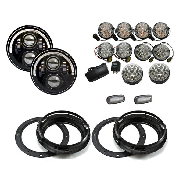 Land Rover Defender Black Series Light Package - Clear Full (RHD/LHD)