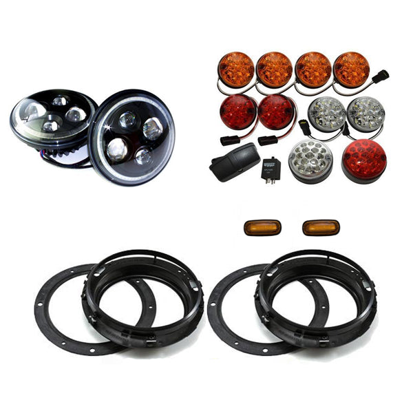 Land Rover Defender Osram LED Light Package - Colour Full (RHD/LHD)