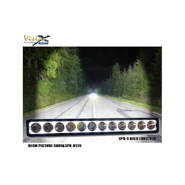 VISION X XPR-H6S HALO 12" 60W LED LIGHT BAR