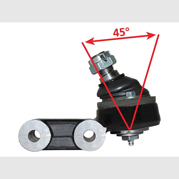 DA1129ULTRA-2 - High Articulation Rear Upper A-Frame Ball Joint With Bracket for Range Rover Classic