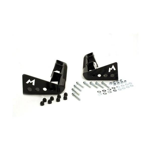 TF570 - Pair of heavy duty rear bumper corners for Defender 90 without SWC