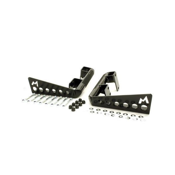 TF571 - Pair of heavy duty rear bumper corners for Defender 110 without SWC