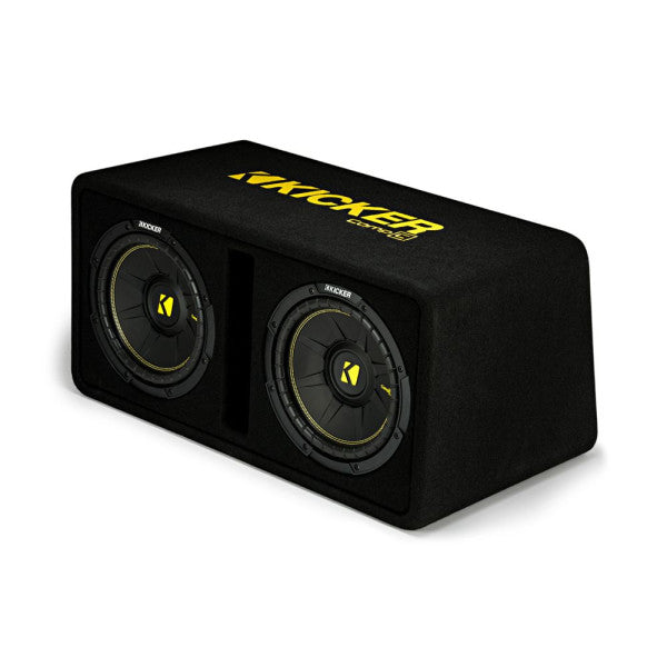CompC Dual 10" Vented Loaded Enclosure - 2 Ohm