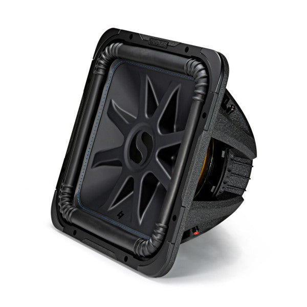 Solo-Baric L7S 15" Square Dual Voice Coil Subwoofer - 2 Ohm