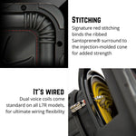 L7R 10" Square Dual Voice Coil Subwoofer - 2 Ohm