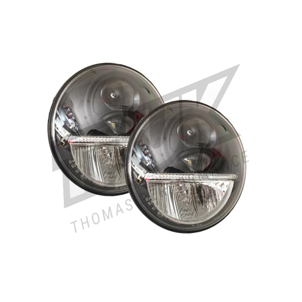 NCC Nolden 7" Bi-LED Headlights with DRL (Gen 02)