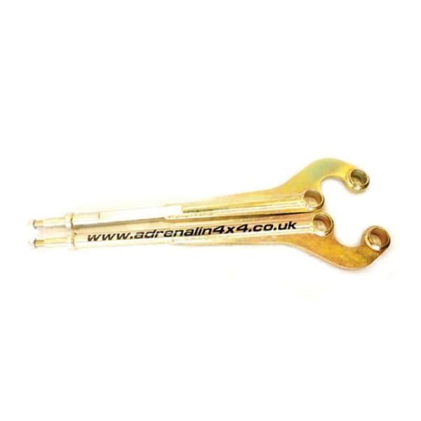 Castor Corrected Front Radius Arms for All Discovery 2 Models (1998-2004)