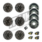 Land Rover Defender WIPAC LED Rear Light Kit - Smoked (95mm)