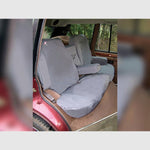 DA2804GREY - Range Rover Classic Rear Waterproof Grey Seat Covers 4 Door
