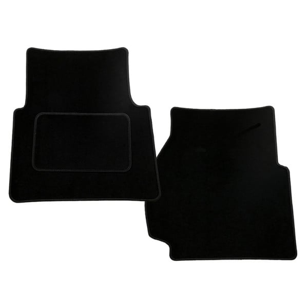 DA3985BLACK - Front Carpet Mat Set for Defender Puma 2.4