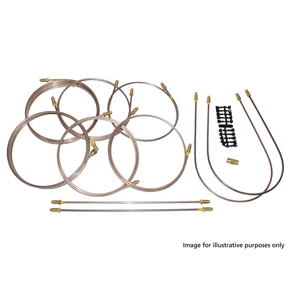 DA7424 - Range Rover Classic Right Hand Drive Brake Pipe Kit