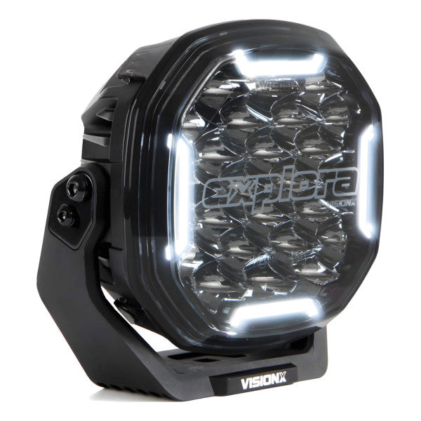 Explora By Vision X 7" 120w E-boost Dual-DRL Driving Light E-marked