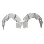 Galvanized Mudshields - Pair