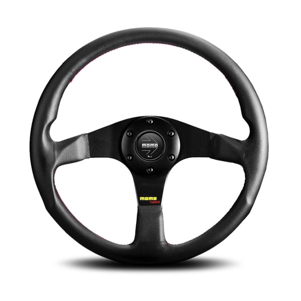LAND ROVER DEFENDER MOMO TUNER STEERING WHEEL - BLACK