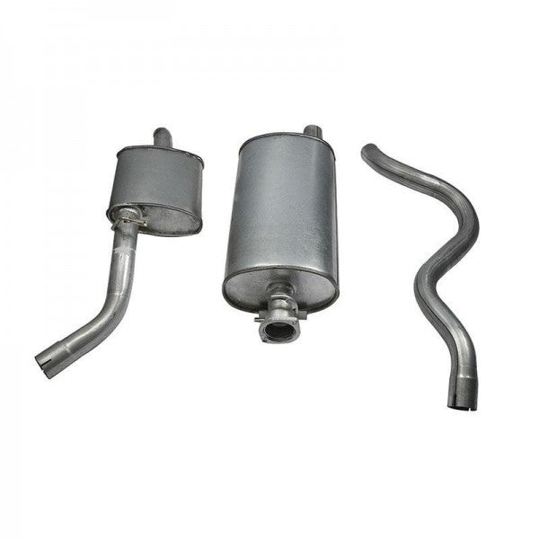 NTC7426 - Centre Exhaust Pipe & Rear Silencer