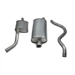 NTC7426 - Centre Exhaust Pipe & Rear Silencer