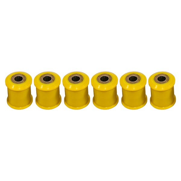 RGX101020YELLOW - Freelander 1 Polyurethane Rear Bottom Link Outer Bush Set Yellow