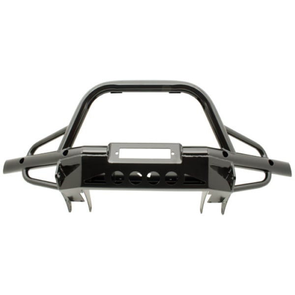 TF001AC - Tubular winch bumper with A bar for Defenders without AC