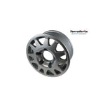 TF104 - Silver Dakar alloy wheel 7x16 for DEF/D1/RRC needs alloy wheel nuts