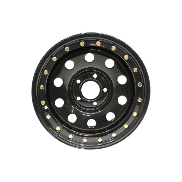 TF163 - Imitation Beadlock Steel Wheel - 8x16 ET25 - Land Rover Discovery 2 & Range Rover P38 by Terrafirma