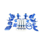 TF241 - 4" travel hydraulic bump stops Inc. front & rear mounting kits 90/D1/RRC