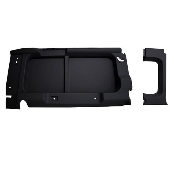 TF2733 - Black interior rear side panels without window cut outs Defender 90