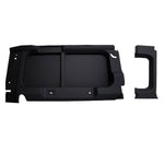 TF2733 - Black interior rear side panels without window cut outs Defender 90