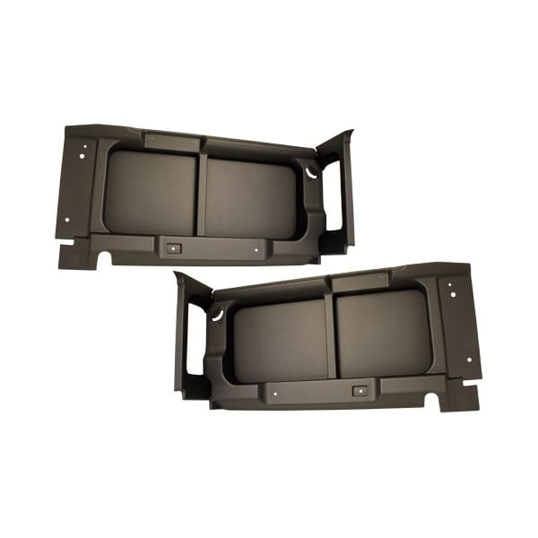 TF2733 - Black interior rear side panels without window cut outs Defender 90