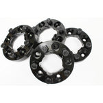 TF301B - 30mm black alloy wheel spacer set for DEF/D1/RRC