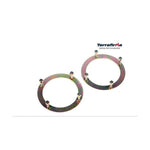 TF502 - Pair of front shock turret securing rings for DEF/D1/RRC