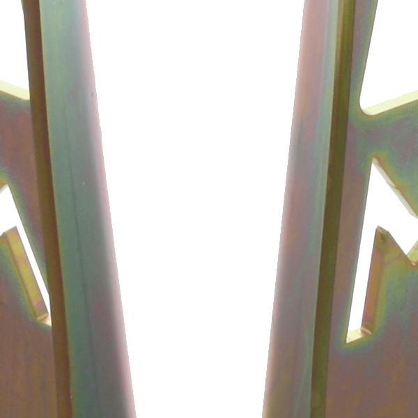 TF522 - Pair of 2" taller skeleton front shock turrets (for TF167/483) for DEF/D1/RRC